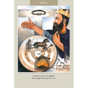 Kaart Psalm 21:4 - Hij heeft , o God, van U begeerd